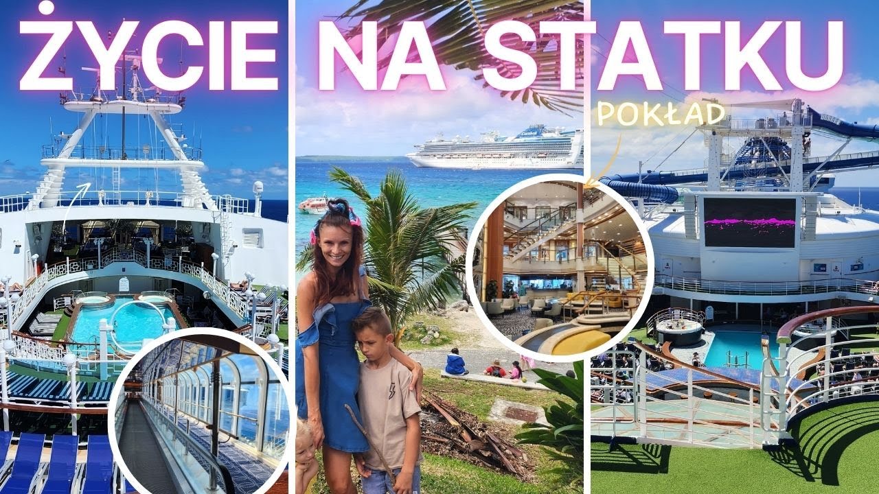 REJS z Australii do Rajskich Wysp 🌴 Tak wyglądają WAKACJE na STATKU!