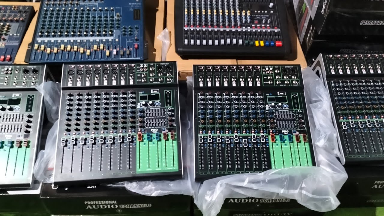 MIXER TA8 hát không cần vang Echo reverb cực hay chống hú cực hay giá tốt 094 476 5483