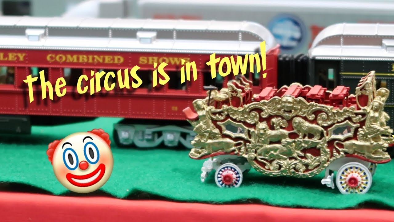 Incredibly detailed circus and amusement park ride models