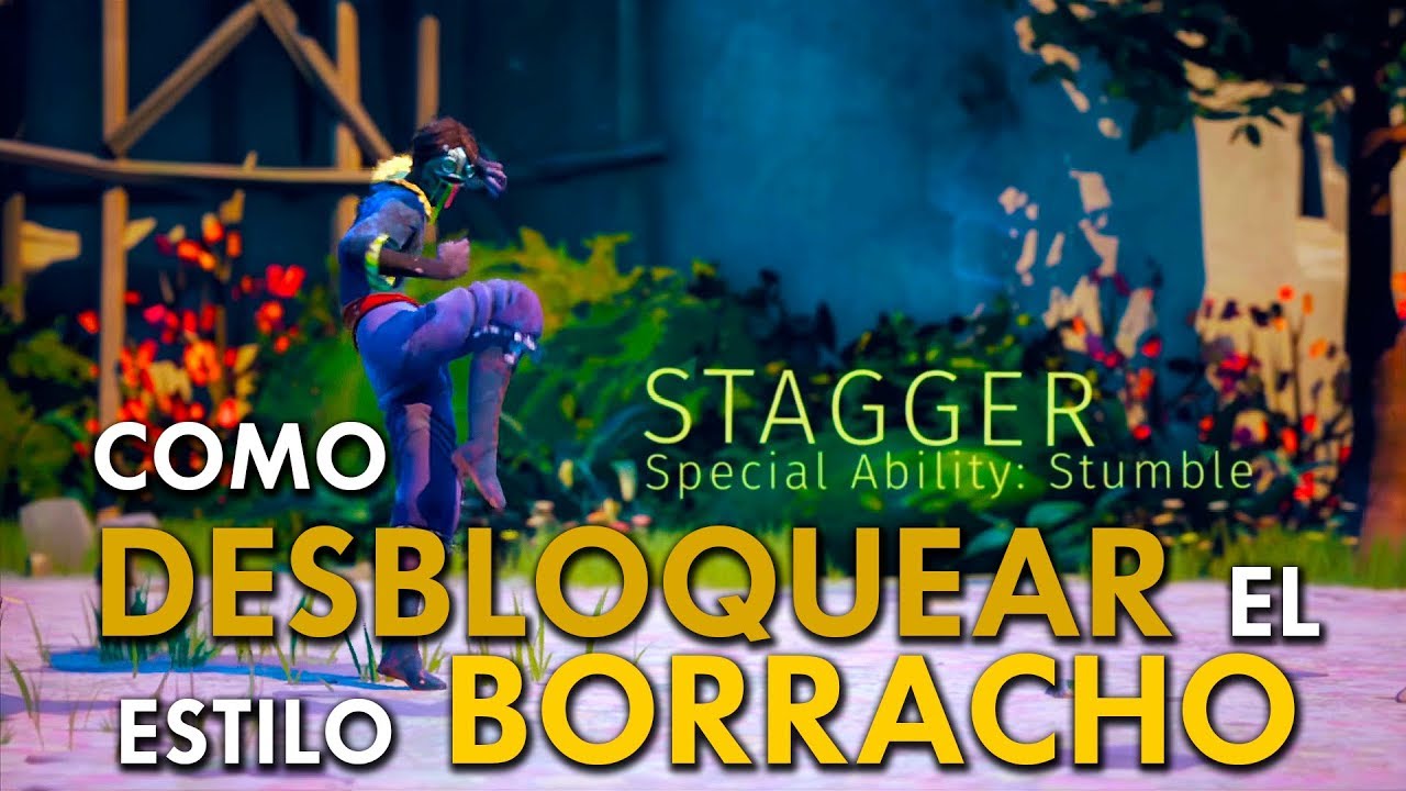 Como aprender el ESTILO BORRACHO (Stagger) | ABSOLVER | Gameplay Español