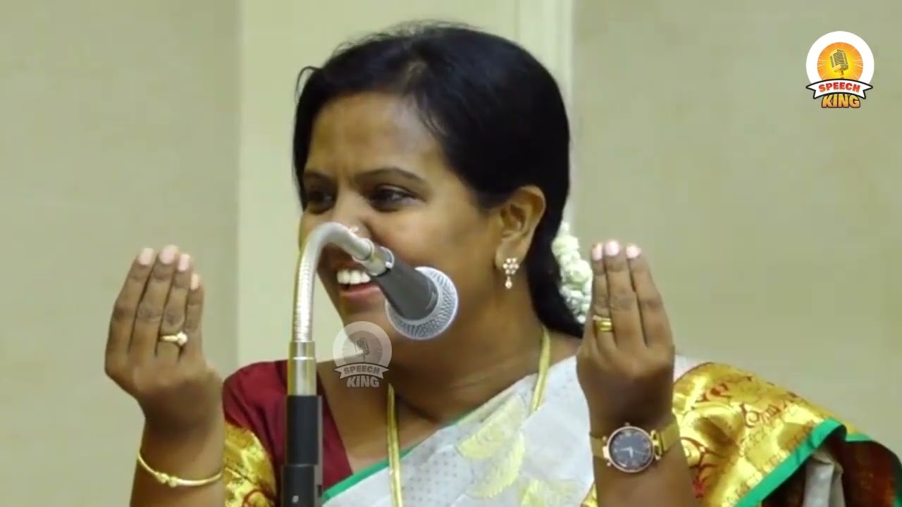 கம்பன் கவிதை  தந்த புதுமை..! || Parveen Sultana Motivation speech || Speech King