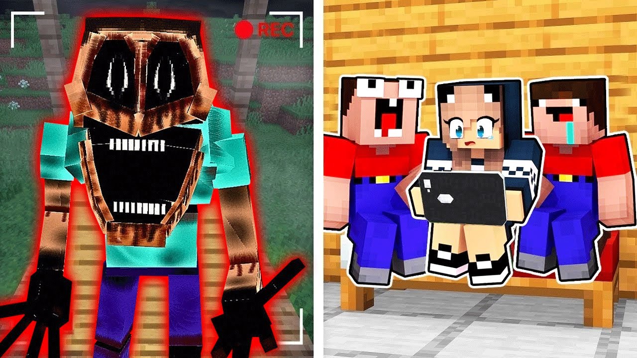 ЗАСНЯЛИ МИМИКА НА СКРЫТЫЕ КАМЕРЫ В МАЙНКРАФТ! | Глазастая Морда Minecraft
