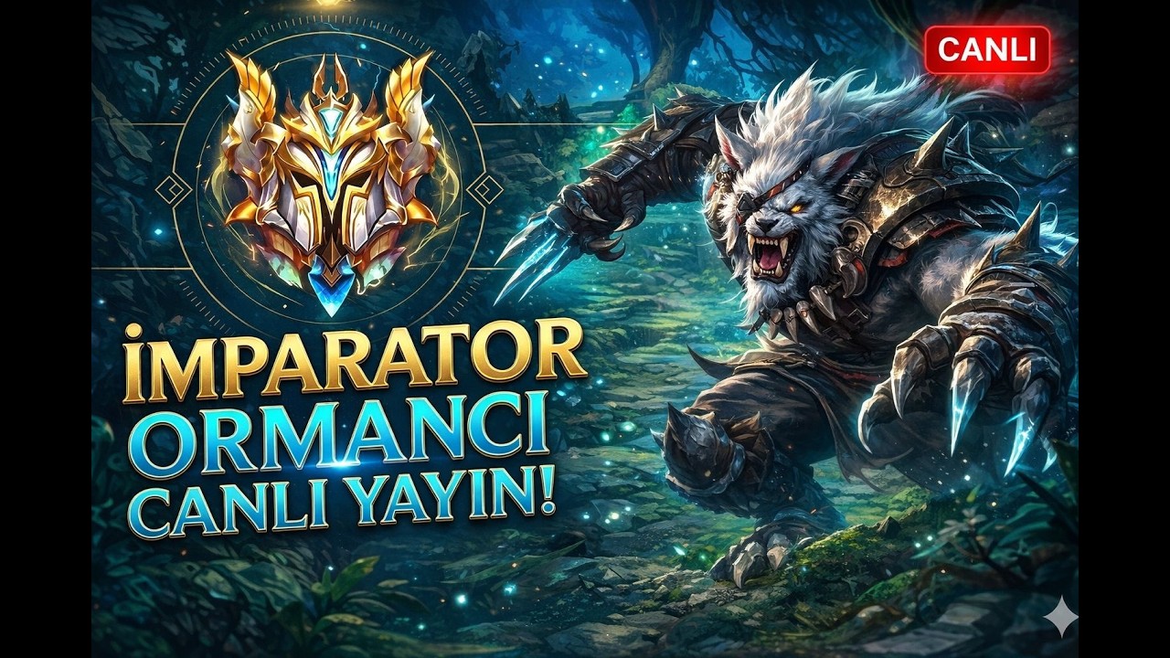 İMPARATOR LİGİ CANLI YAYIN 100LP START! LEAGUE OF LEGENDS WİLD RİFT!