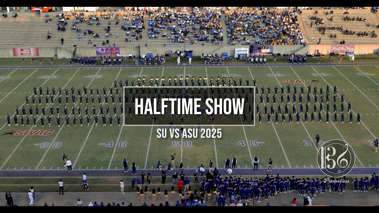 Halftime Show - Southern University Marching Band - 2025