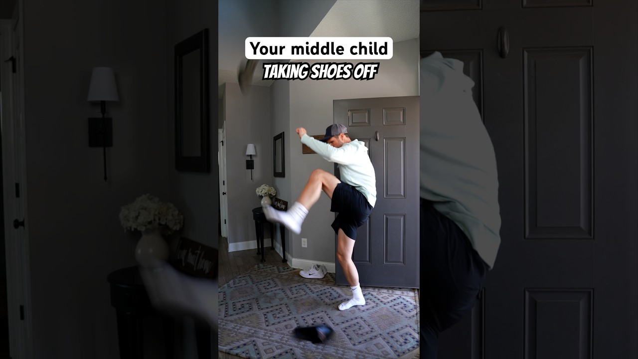 How your kids take shoes off