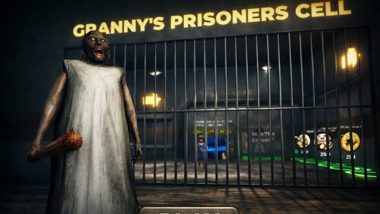 Granny Prison Escape Walkthrough - Scariest Horror Game On Roblox - Roblox Gameplay