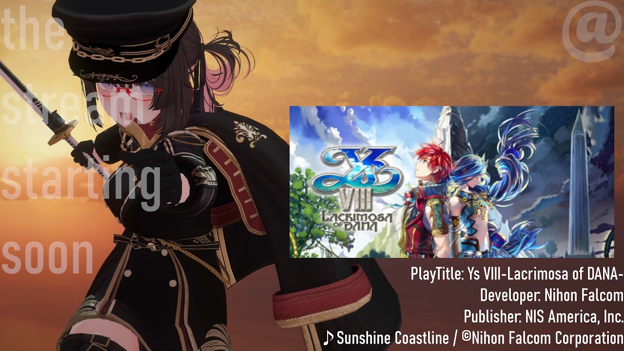 【Ys VIII-Lacrimosa of DANA-】発売から10年！マスターピースを遊ぼう！ | 20hrs.~ [JA/EN]