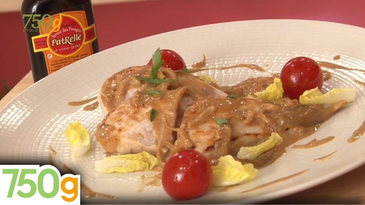 Poulet aux champignons et &agrave; la cr&egrave;me - 750g