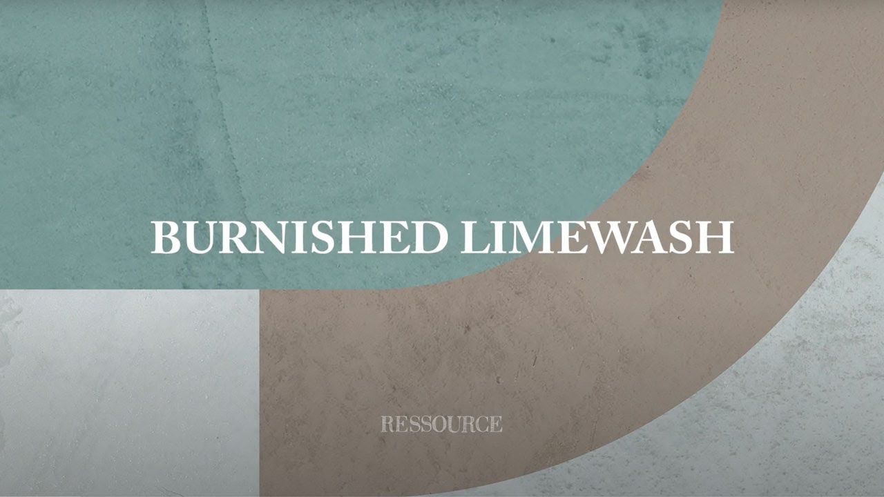 Burnished Limewash - Ressource Peintures : Application guide