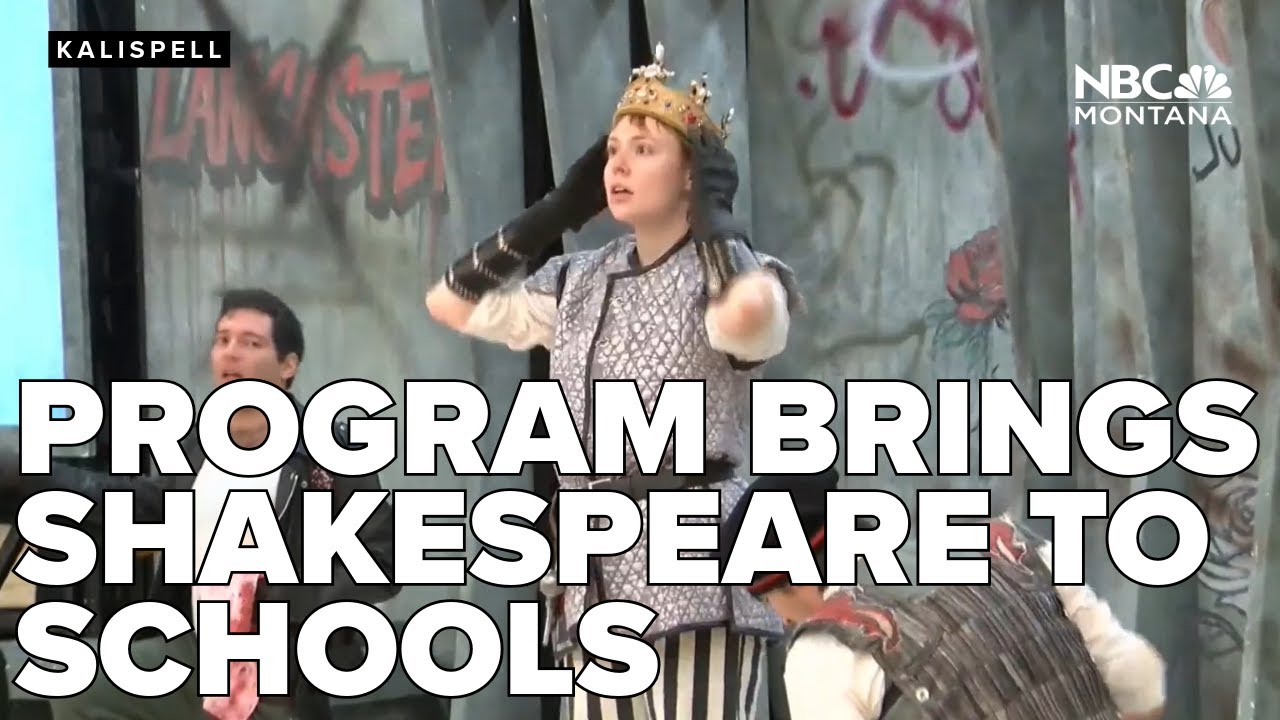 Montana Shakespeare in the Schools performed at Kalispell Middle School