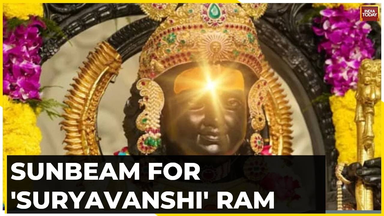 India Today Ground Report From Ayodhya | Ram Navami 'Surya Tilak' Visuals | India Today