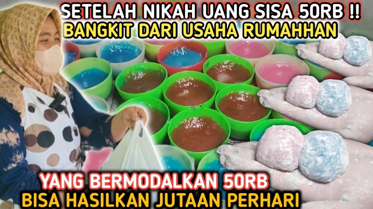 SETELAH NIKAH UANG SISA 50RB ‼️BANGKIT DARI USAHA RUMAHHAN MODAL 50RB HASILKAN JUTAAN PERHARI