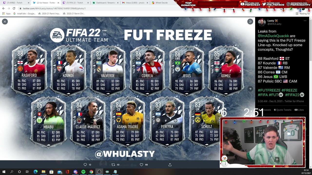 Pie reacts to the LEAKED FUT Freeze Promo