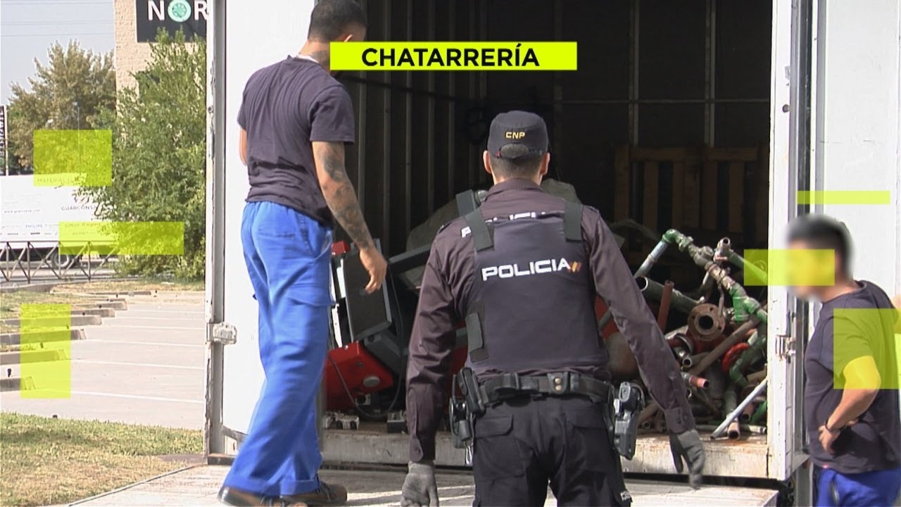 Las chatarrerías de un polígono de Leganés, en el punto de mira