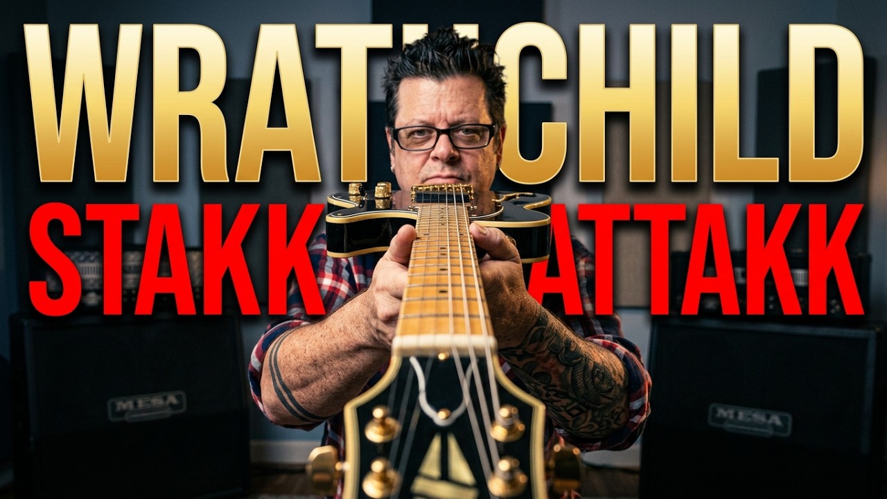 Wrathchild Stakk Attakk Guitar Lesson + How to play