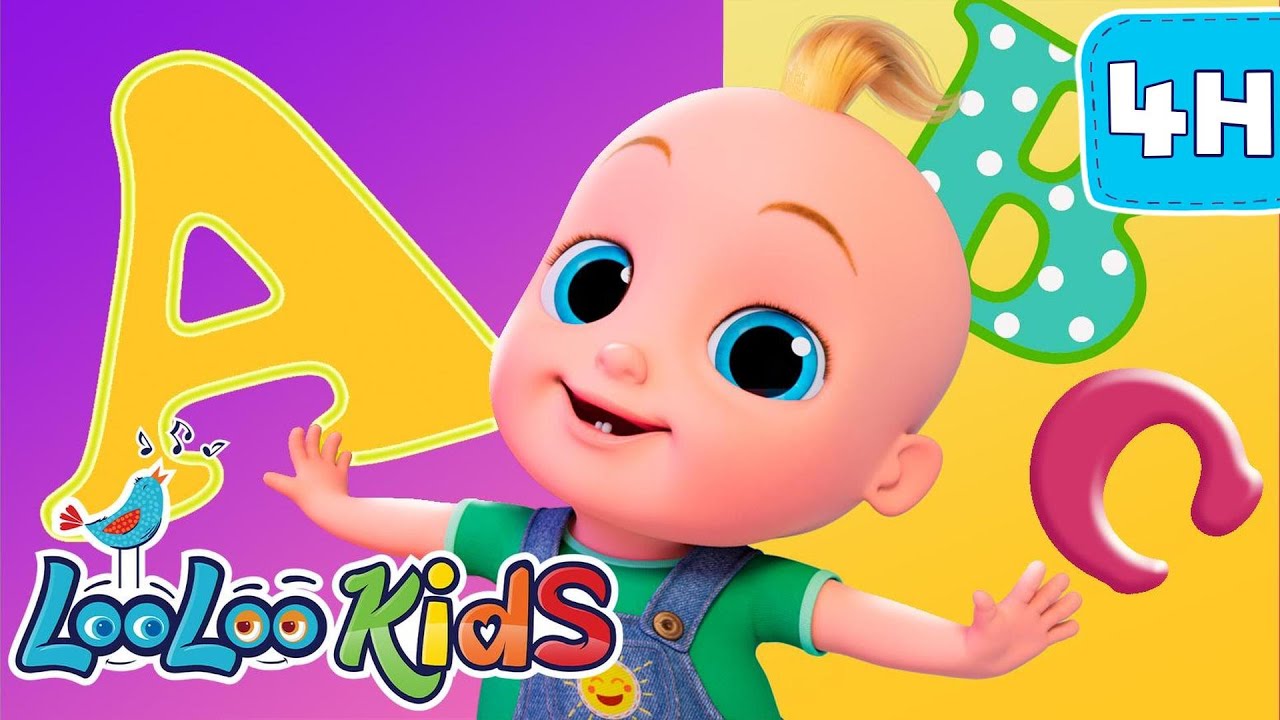 Explore Alphabet Jungle 🔠 - LooLoo Kids Mega Compilation 🌟 - Educative Songs for Kids and Toddlers