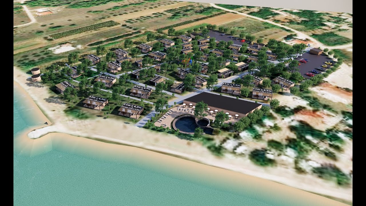 camping site, master plan ,Privlaka , Croatia