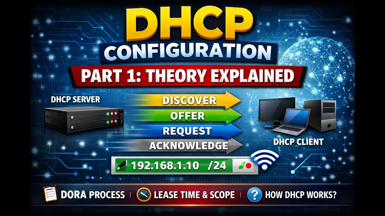 DHCP Explained – Part 1 | DHCP Theory