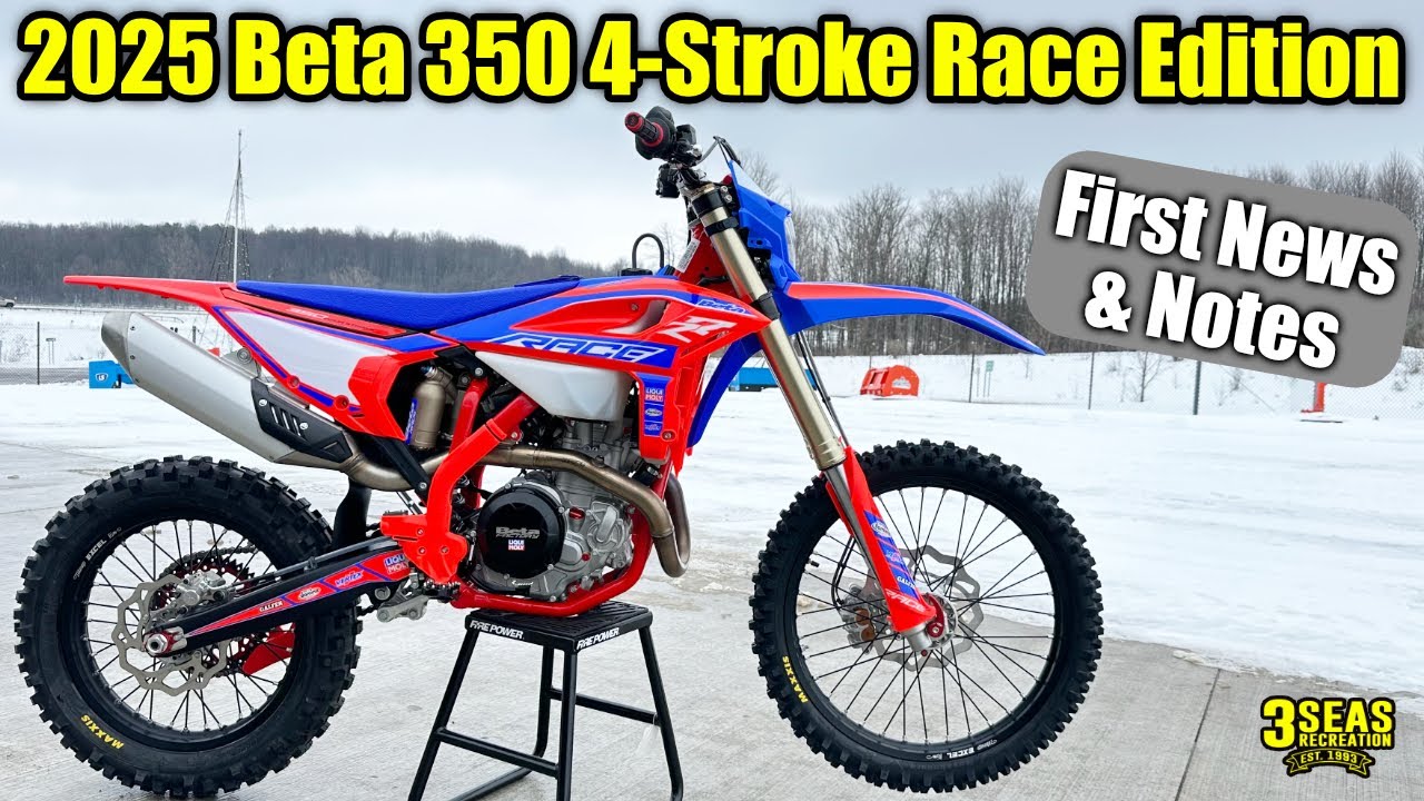 First Look! 2025 Beta 350 Race Edition 4-Stroke – Exciting Upgrades & Changes!