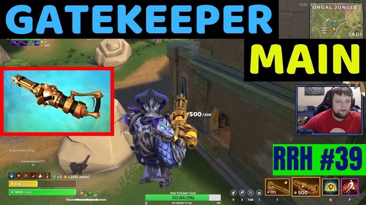 Killing it with the GateKeeper (Highest DPS btw) - Realm Royale Highlights #39 (Best Moments)