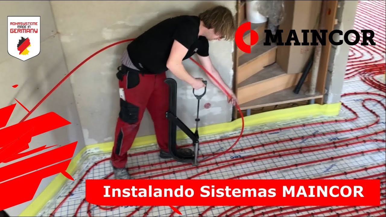 Instalación de suelo radiante y ACS - Sistemas Maincor