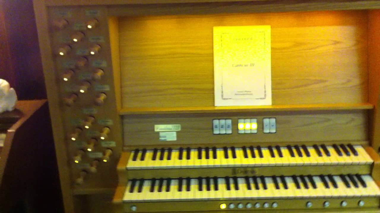 Viscount Canticus III digital Sampling Sakralorgel Kirchenorgel Orgel Vollpedal