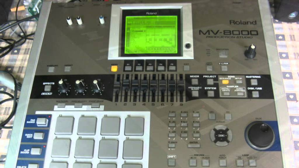 Roland MV-8000 - Factory Demo: Addiction