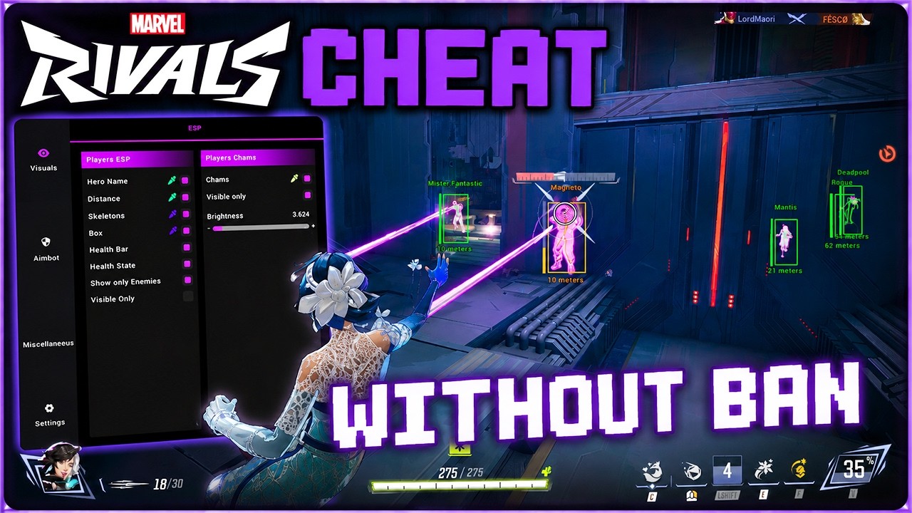 I Used Safest Marvel Rivals Cheat Without Getting Caught... (Insane Results)