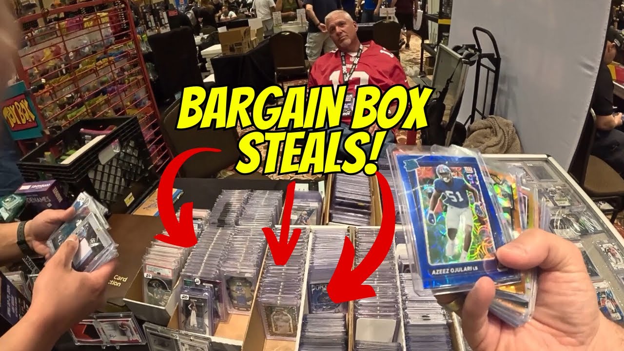 I Went Bargain Box Hunting and Found These Insane Card Show Deals!