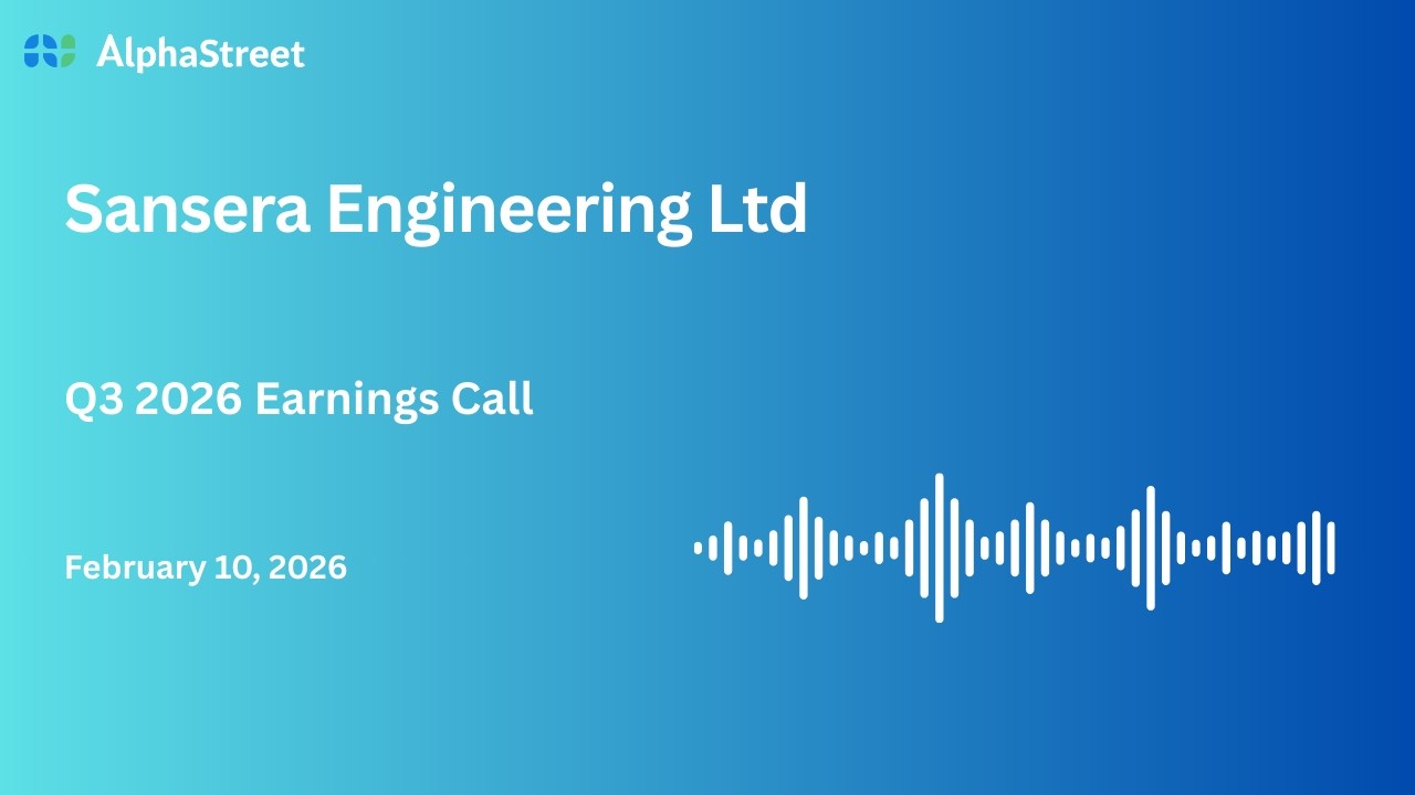 Sansera Engineering Ltd Q3 FY2025-26 Earnings Conference Call