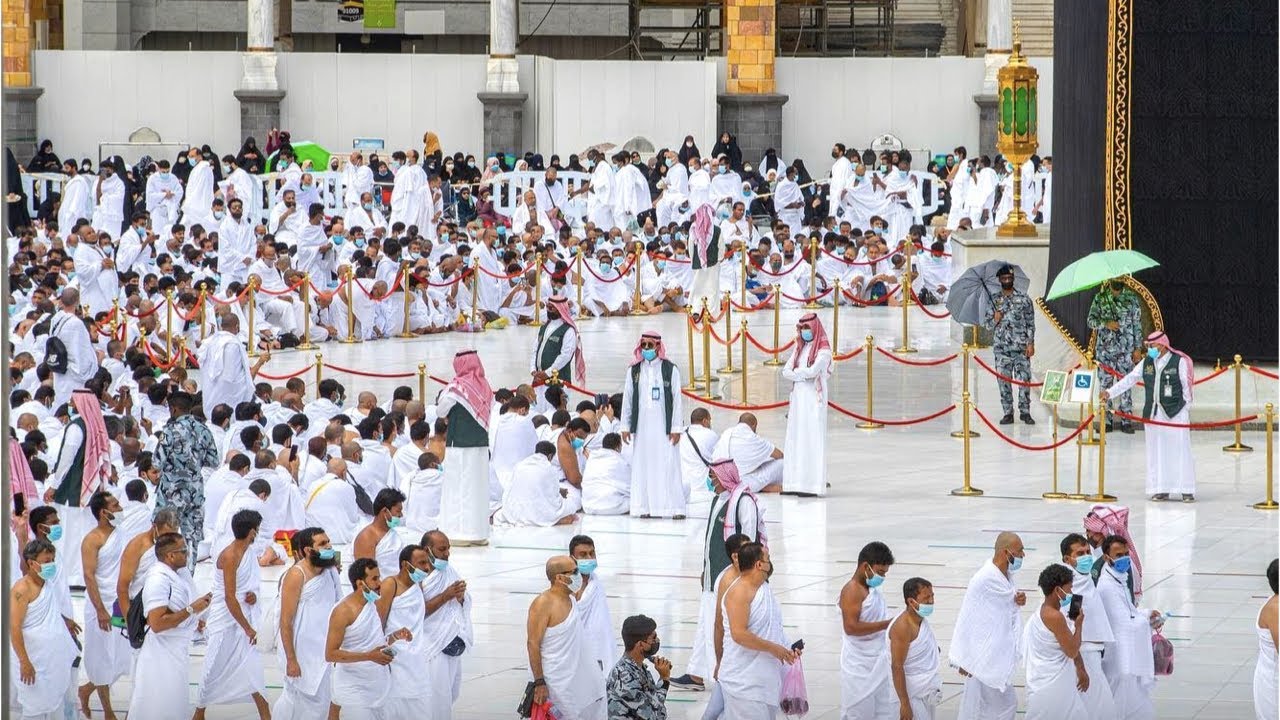 Makkah   Friday Heavy Crowed  || Pilgrims Perfomed Tawaf During Jummah Adhan