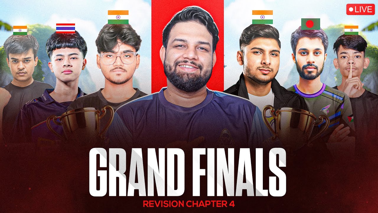 WATCH PARTY GRAND FINALS REVISION CHAPTER 4 - KON JEETEGA AAJ - #ff #tournament #freefirelive