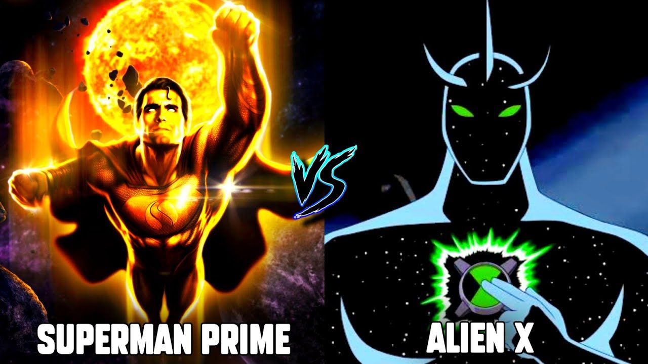 Alien X Vs Superman Prime One Million | Who is Powerful ? | By #Lightdetail