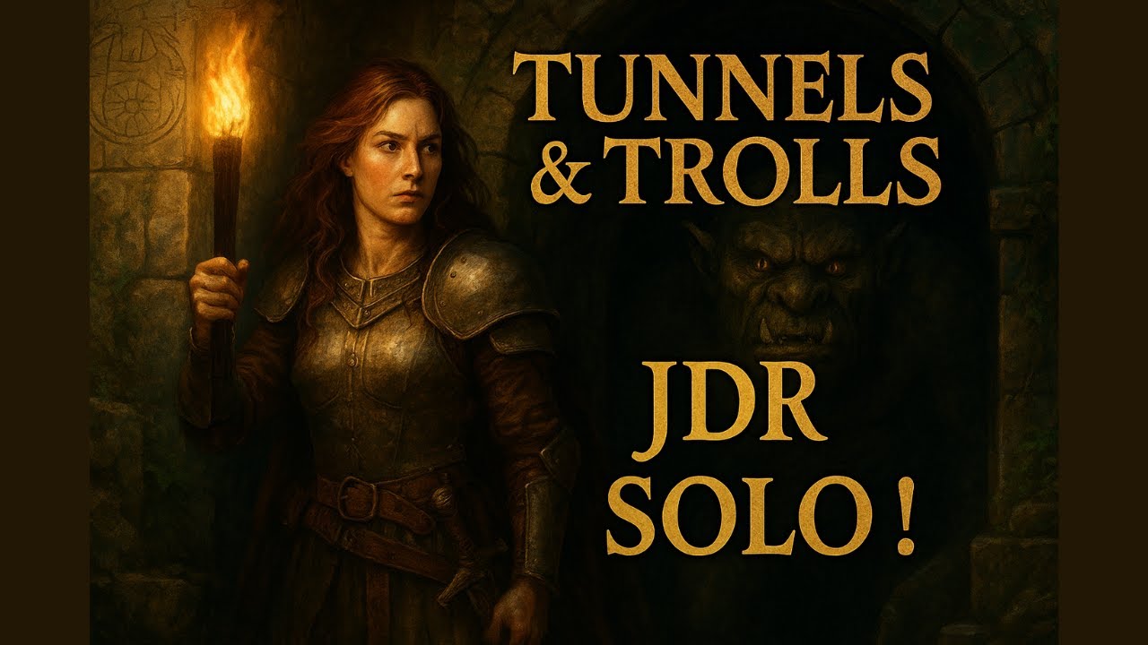 Découverte Tunnels & Trolls - Jeu de rôle Solo