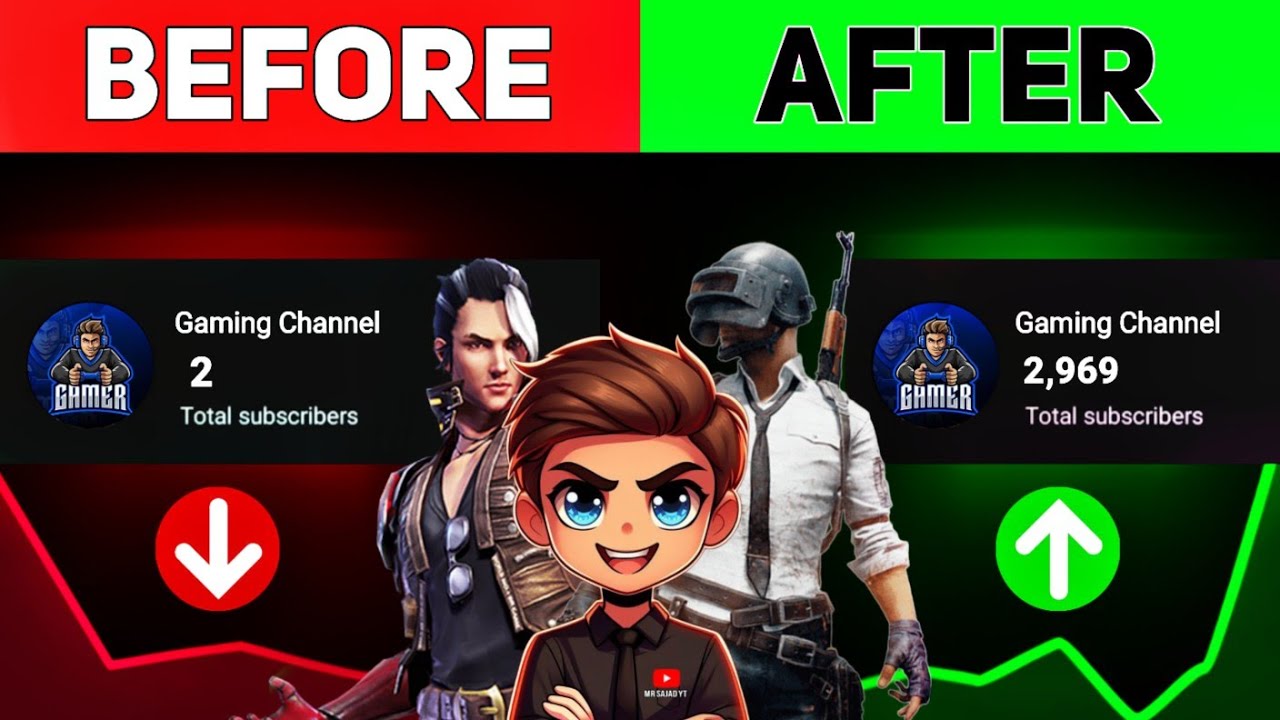 Grow GAMING YouTube Channel Only 4 Tricks 🤫| How To Grow Gaming Channel In 2025