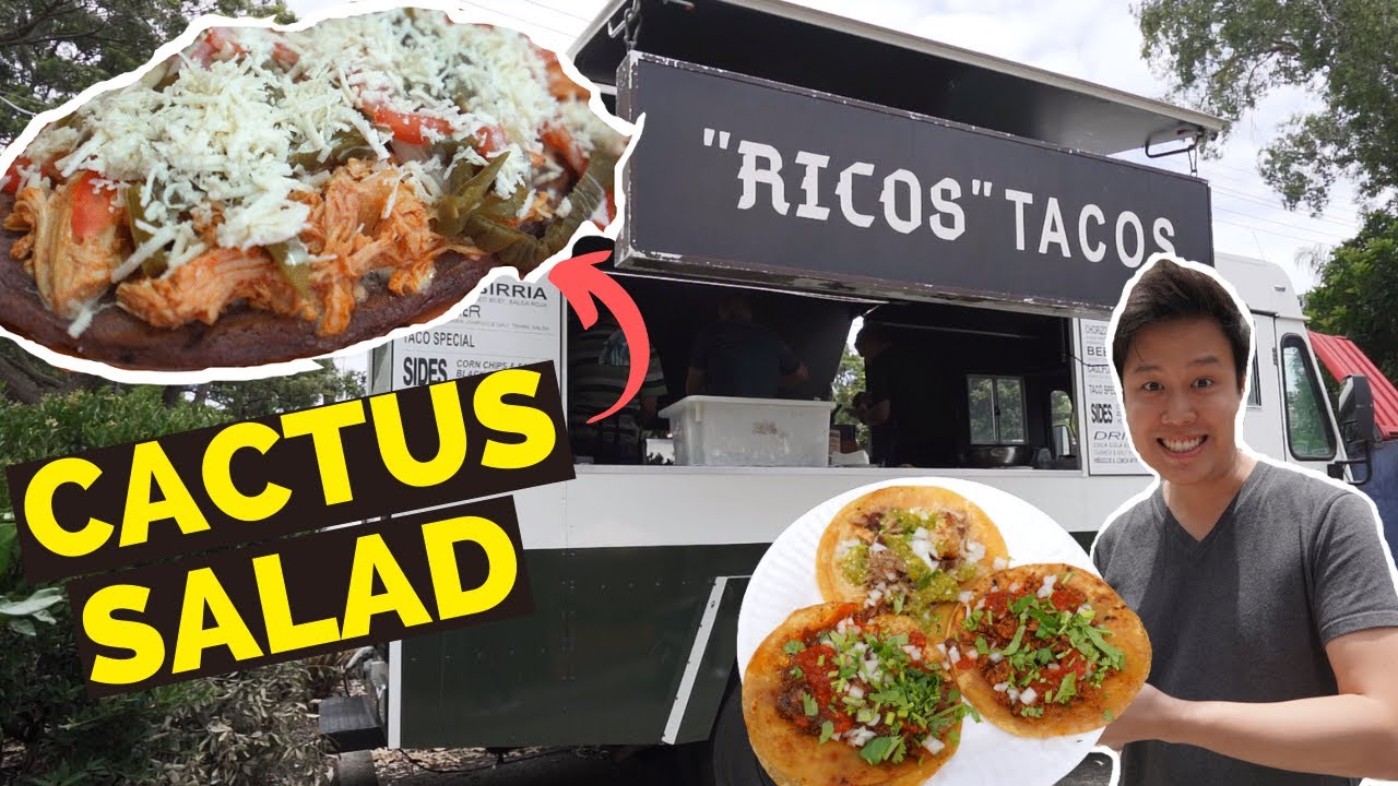 Trying AUTHENTIC 🇲🇽 MEXICAN Street Food in Sydney - TACOS, CACTUS SALAD, TAMALES