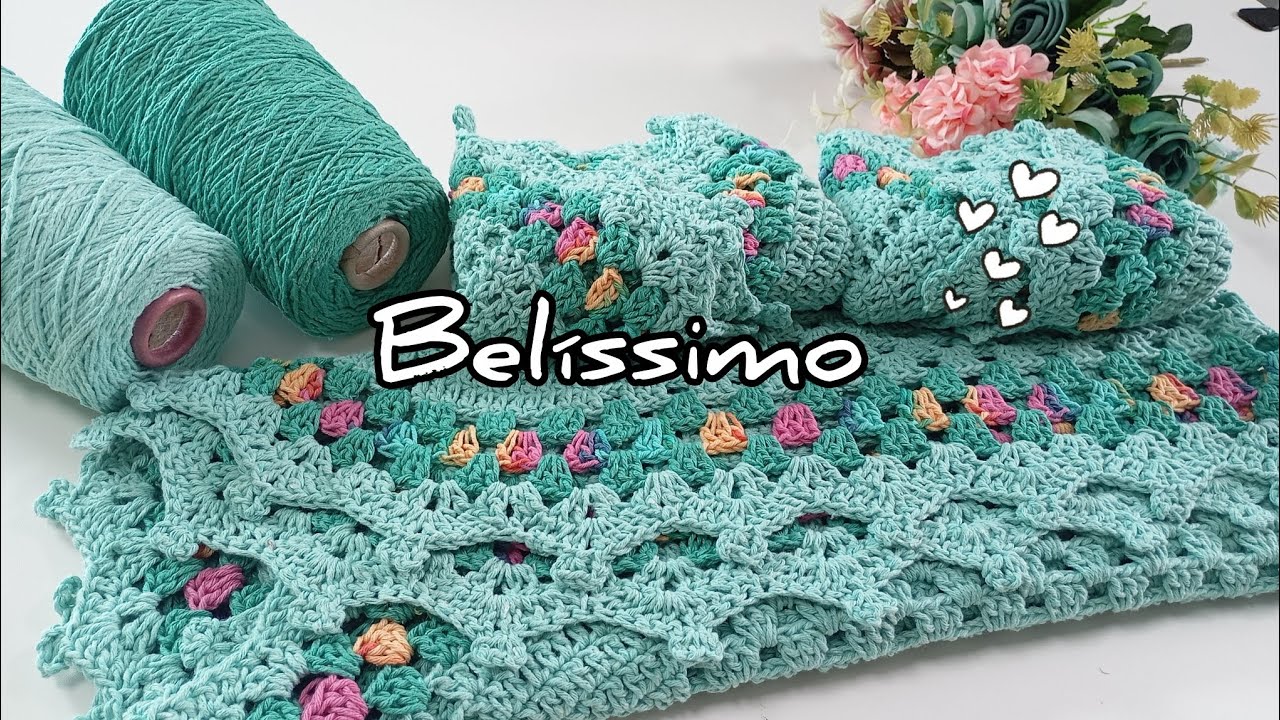 💥 Venham se inspirar😍 Delicado de +  #vlogdecroche #coleções 