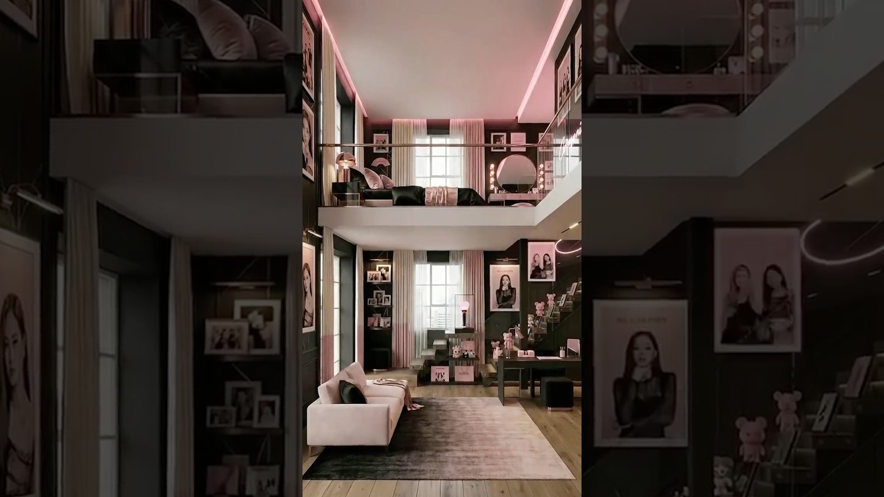 I Turned This DUMP Into a BLACKPINK Paradise! 💗🖤 (Extreme Makeover) 