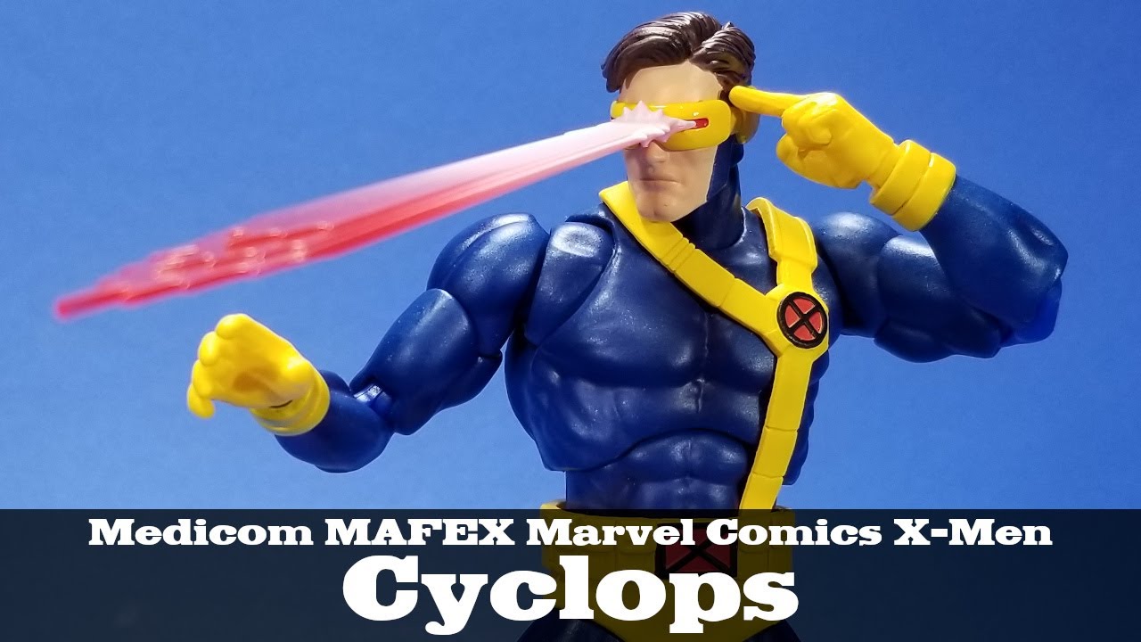 MAFEX Cyclops Medicom Marvel Comics X Men Action Figure Review