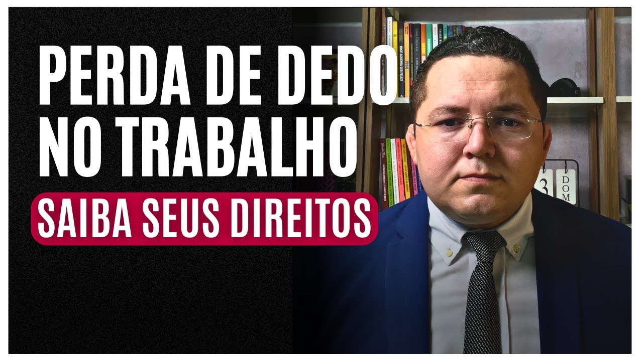 Perda de dedo no trabalho: conhe&ccedil;a seus direitos