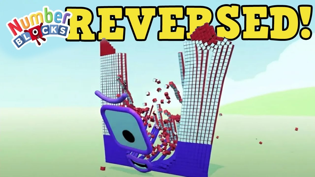 Epic BIG Numberblocks Crash REVERSE Compilation!