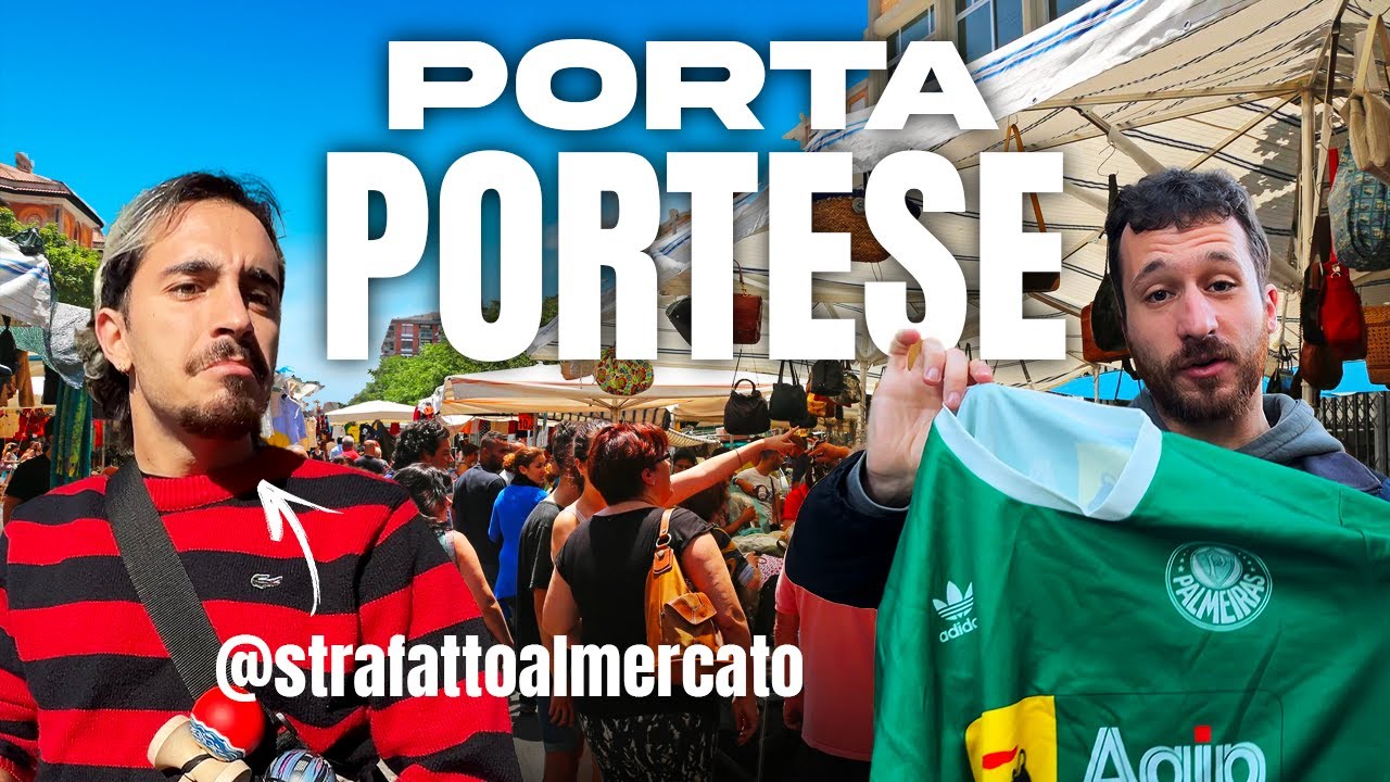 IL MERCATO DI PORTA PORTESE É IL MIGLIORE D'ITALIA? - con @strafattoalmercato
