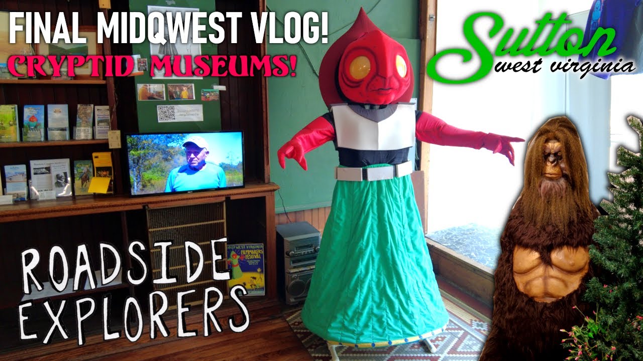FLATWOODS MONSTER MUSEUM & WEST VIRGINIA BIGFOOT MUSEUM - Sutton, WV - Final MQ Vlog - MidQwest 47