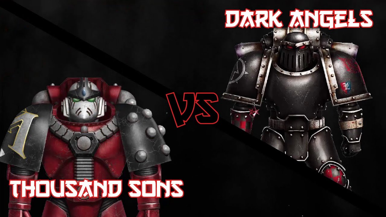 Horus Heresy Battle Report - Thousand Sons v Dark Angels 3000pts