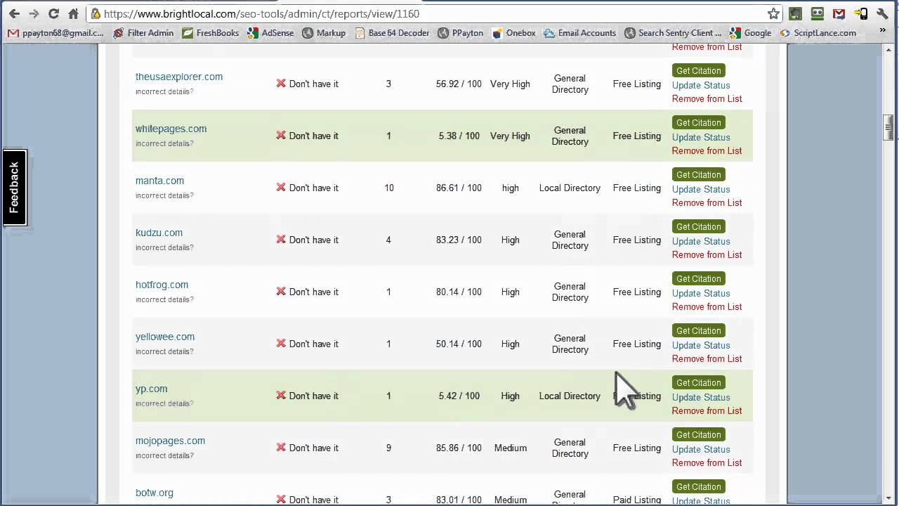 How to use BrightLocal.com