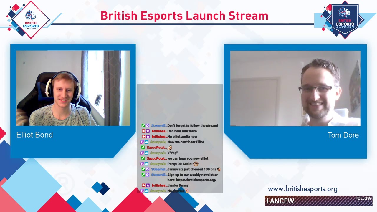 Esports and education during lockdown - stream with head of education Tom Dore