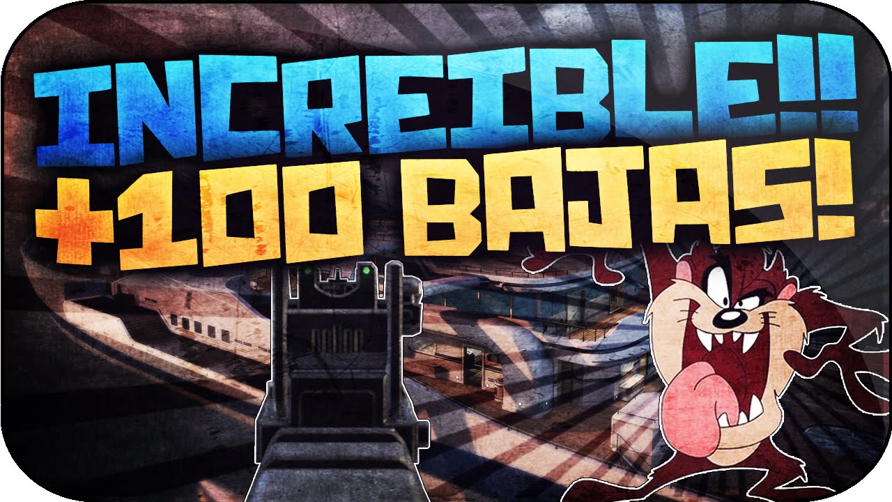INCREÍBLE!!! +120 Bajas - Black Ops 2