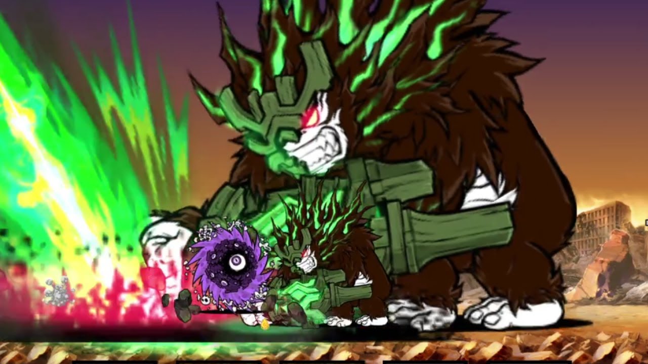 the battle cat Big Super Lifeform Zero Ruza