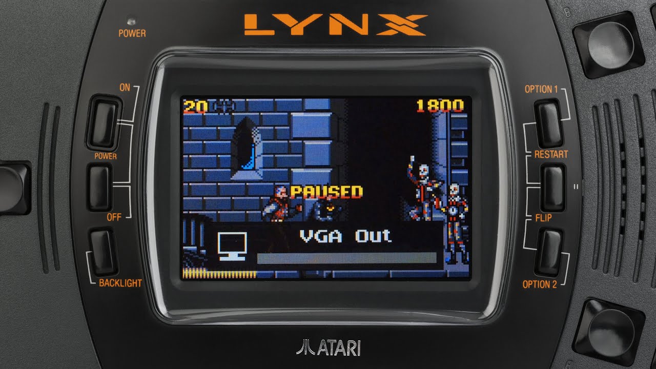 2023 — самое время обновить экран вашего Atari Lynx! (Установка CleanScreen IPS)