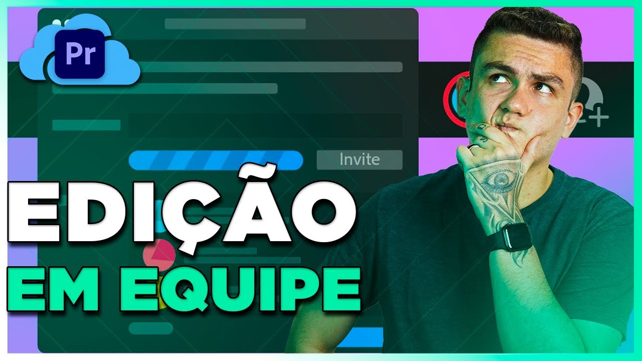 COMO EDITAR PROJETOS EM EQUIPE PELO PREMIERE